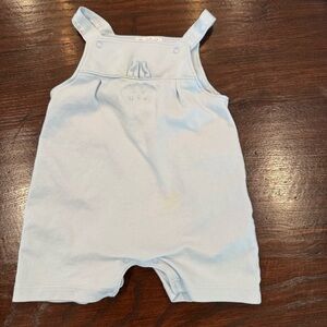 Kissy Kissy Soft Blue Baby Romper